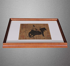 惠农书画装裱配框服务案例